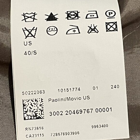 Hugo Boss 2 Piece Suit 40S (40R) Khaki/Light Brown - Picture 6 of 14